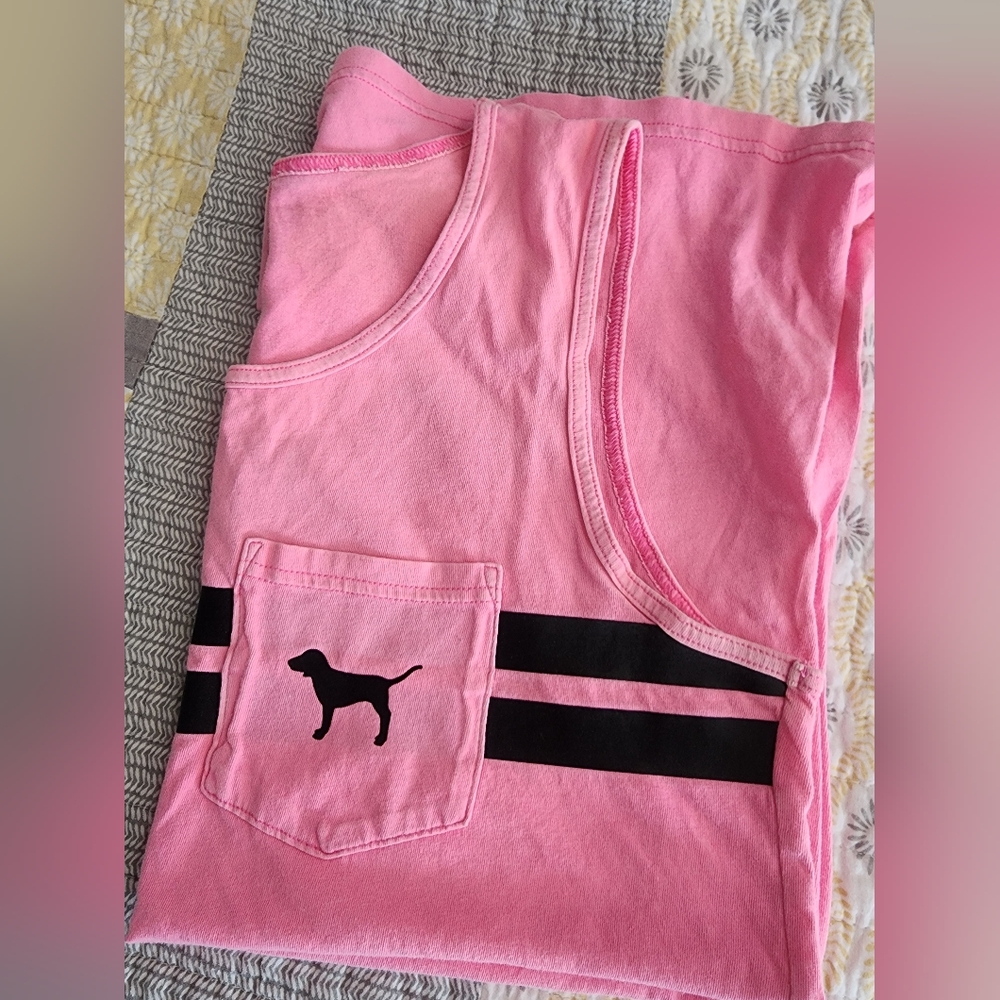 Victoria Secret PINK Vintage Top Sleeveless size small ! No piling. Good quality